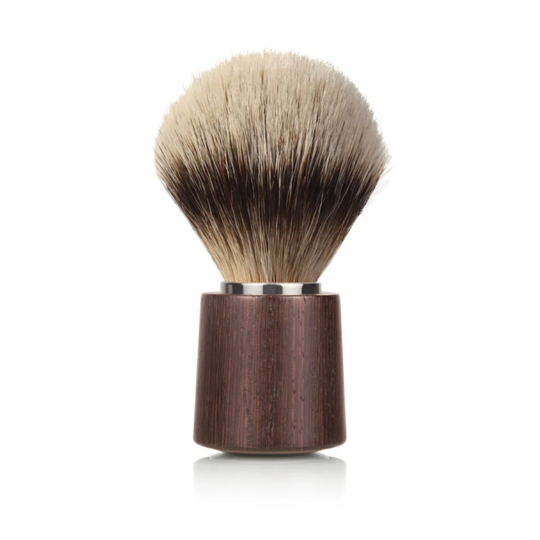Sphaera Wengé Wood Shaving Set with Silvertip Brush & Cartridge Razor - Image 4